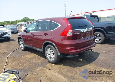 2015 Honda Cr-V Ex из США, поврежденный, VIN 2HKRM4H57FH673995